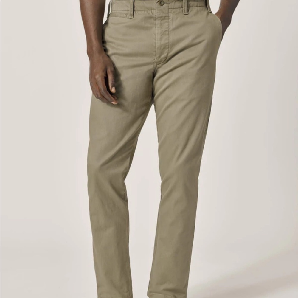Buck Mason ‘Slub Twill Maverick Slim Officer Pant’